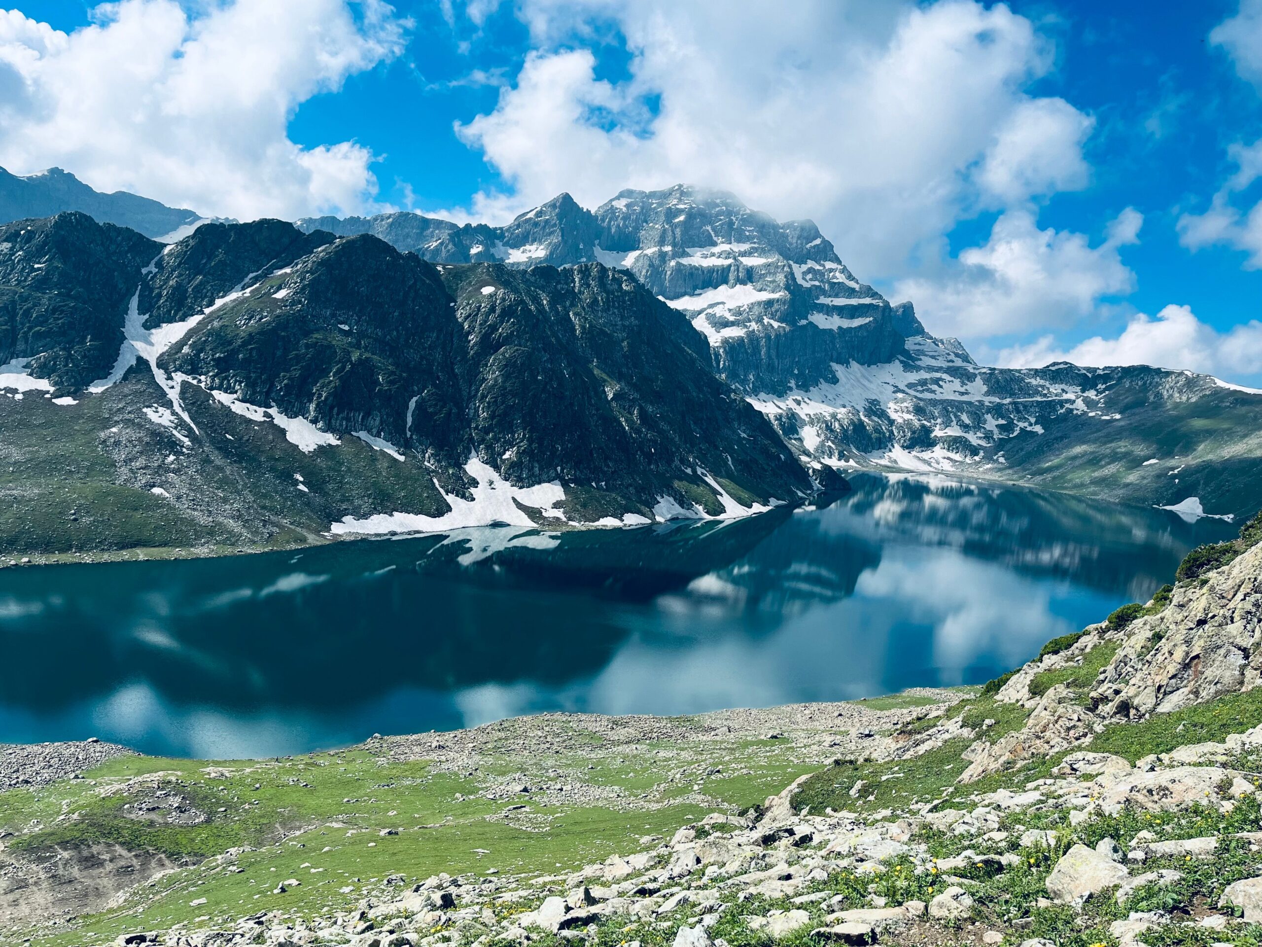 kashmir great lakes trek map